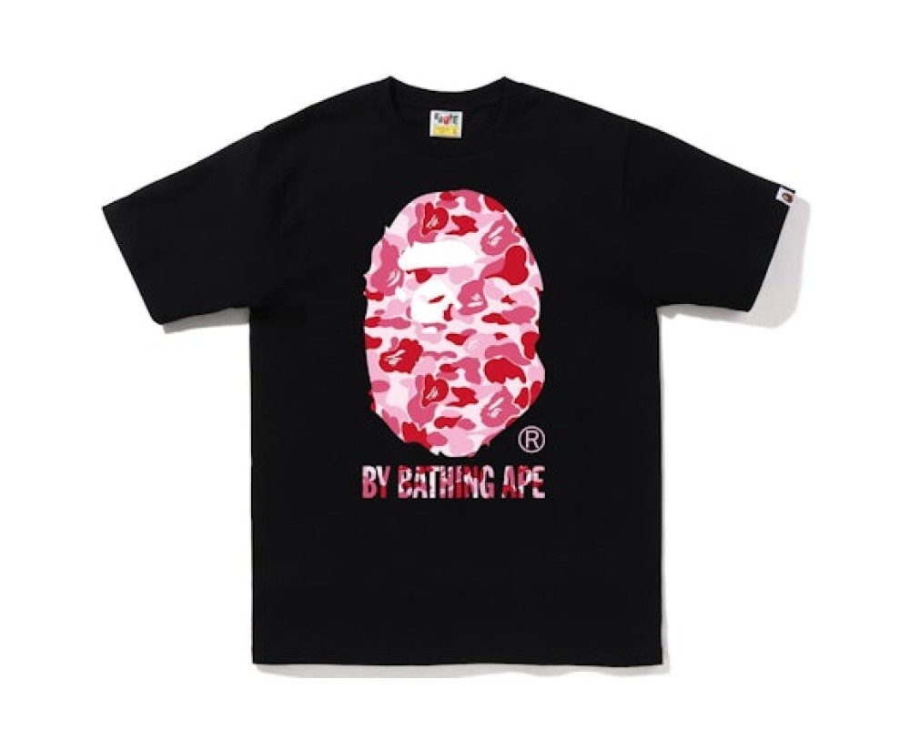 Spring/Summer 2024 B @ PE Classic Series Camouflage Round People Letter Printing Collection Short-sleeved Trendy Men's and Women's Casual T-shirts